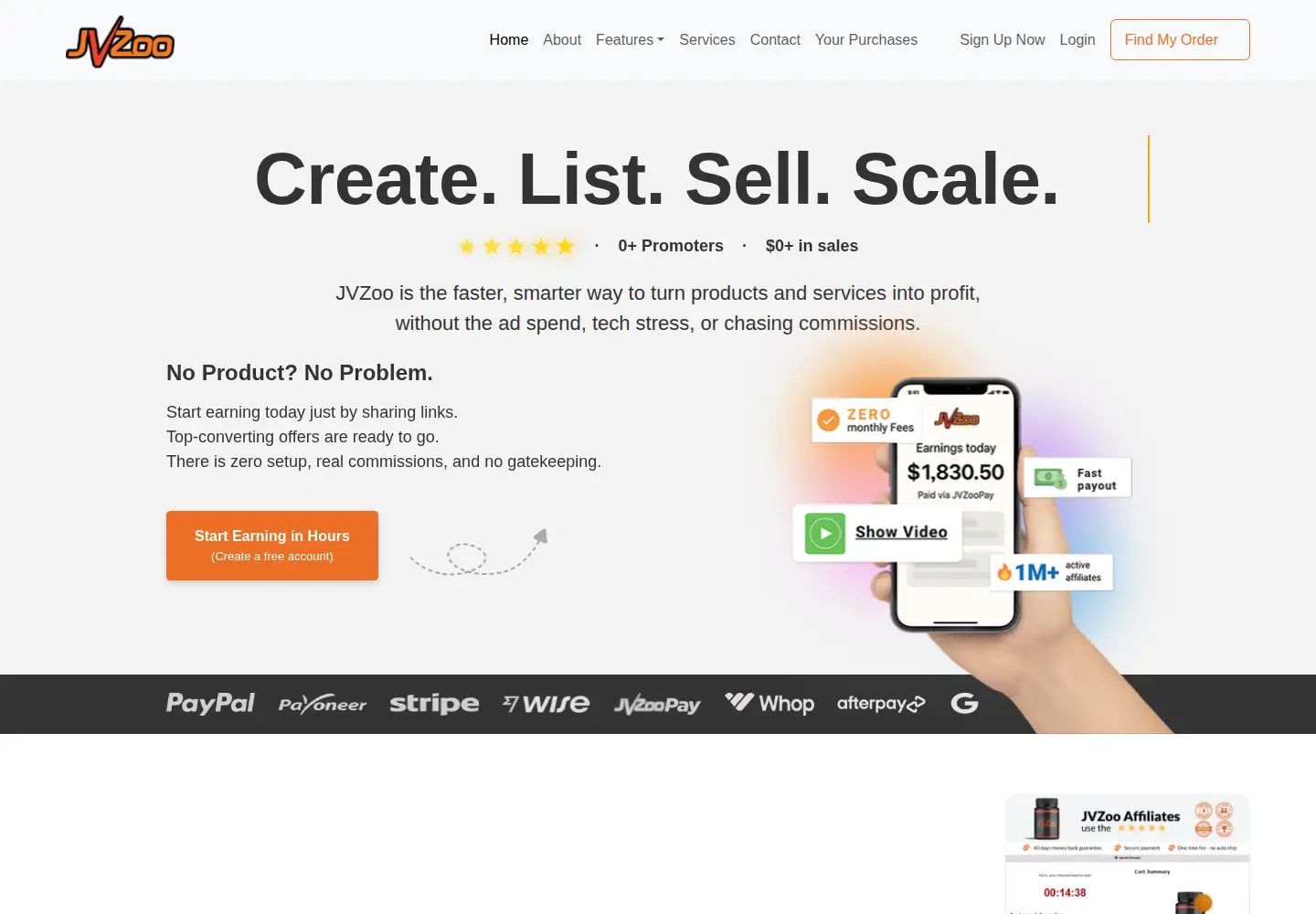 Screenshot of jvz4.com