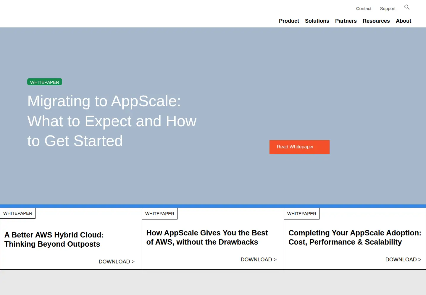 Screenshot of appscale.com