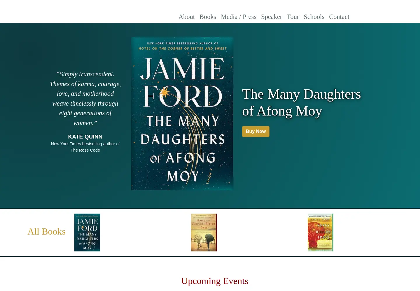 Screenshot of jamieford.com