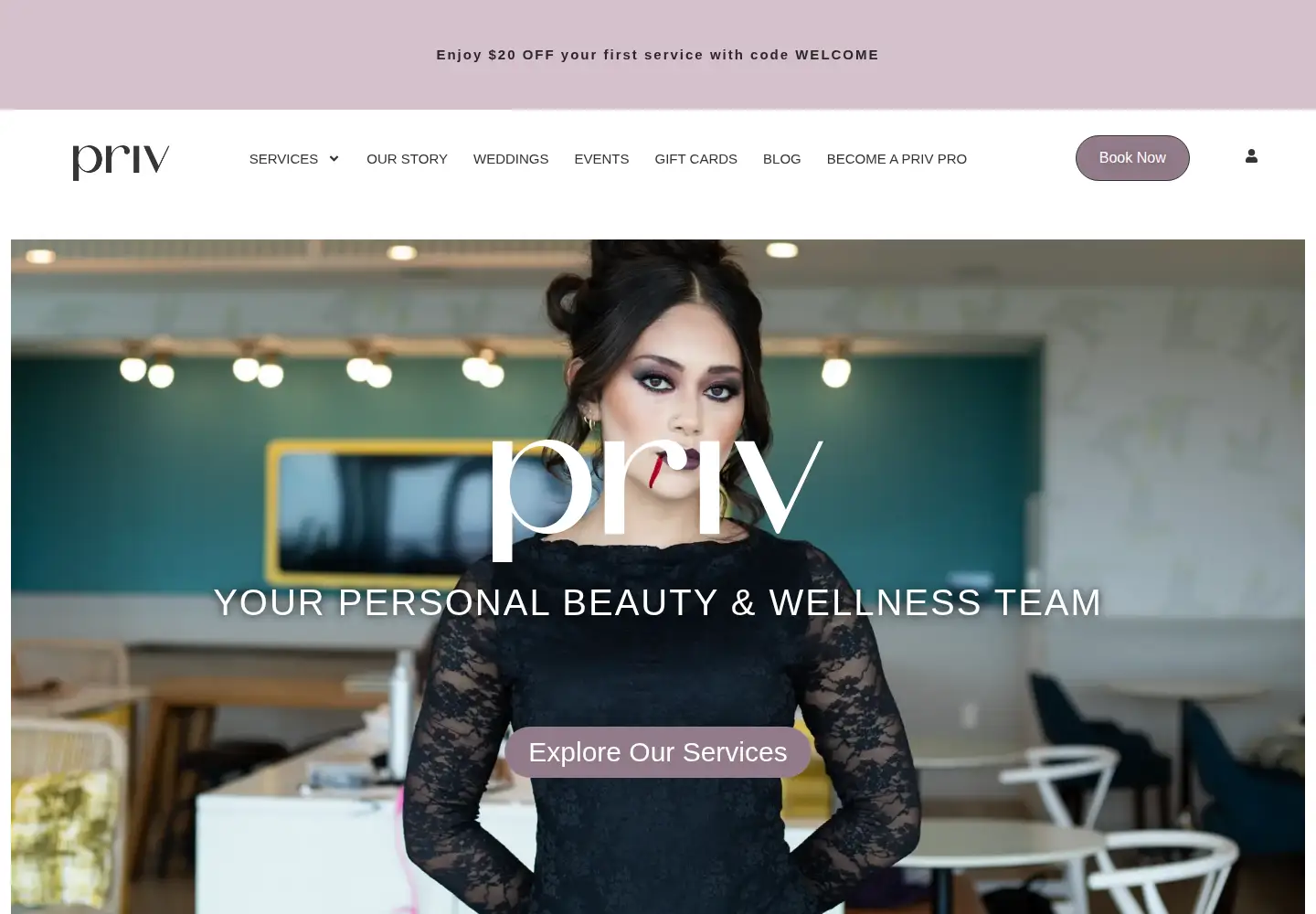 Screenshot of gopriv.com