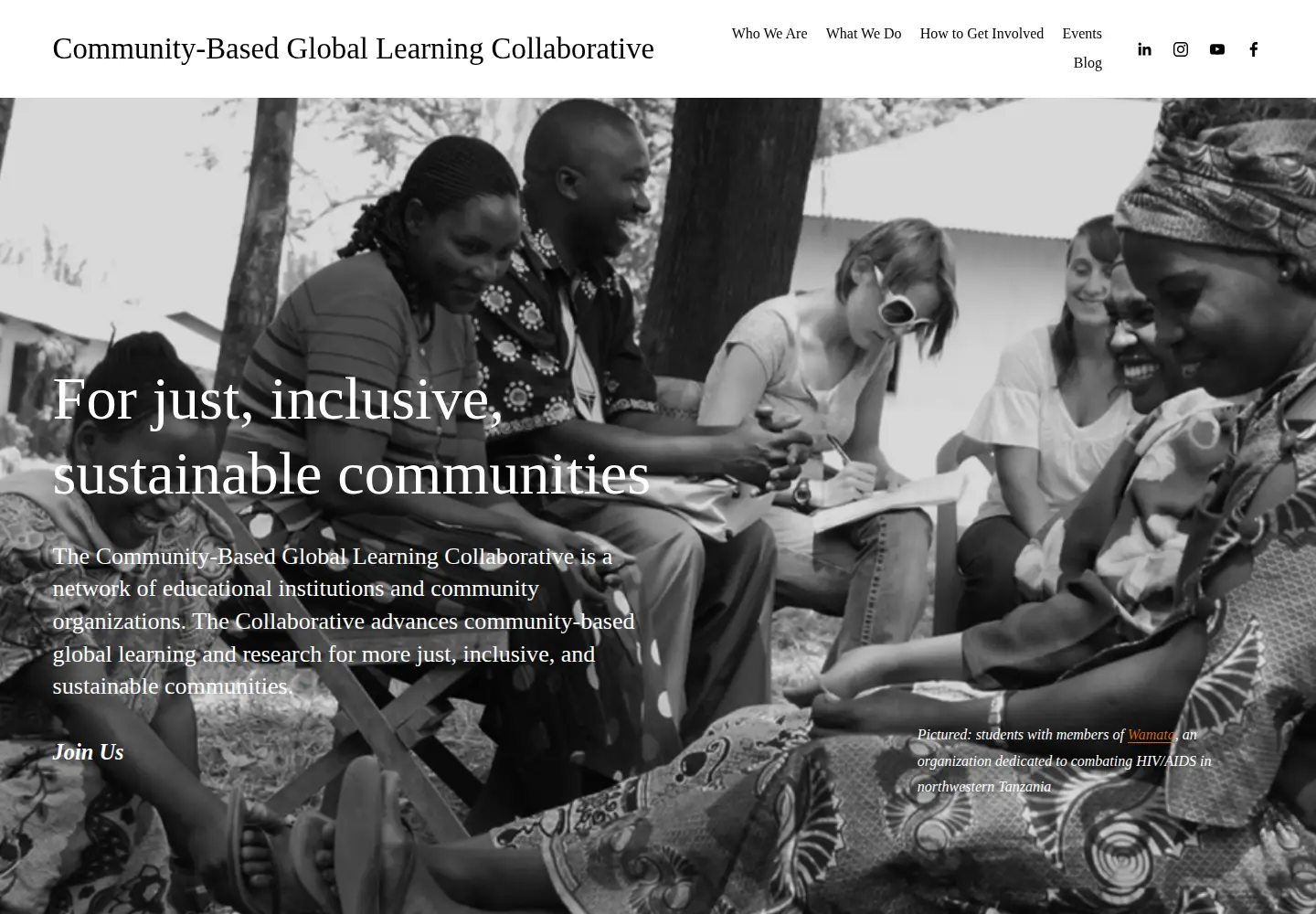 Screenshot of cbglcollab.org