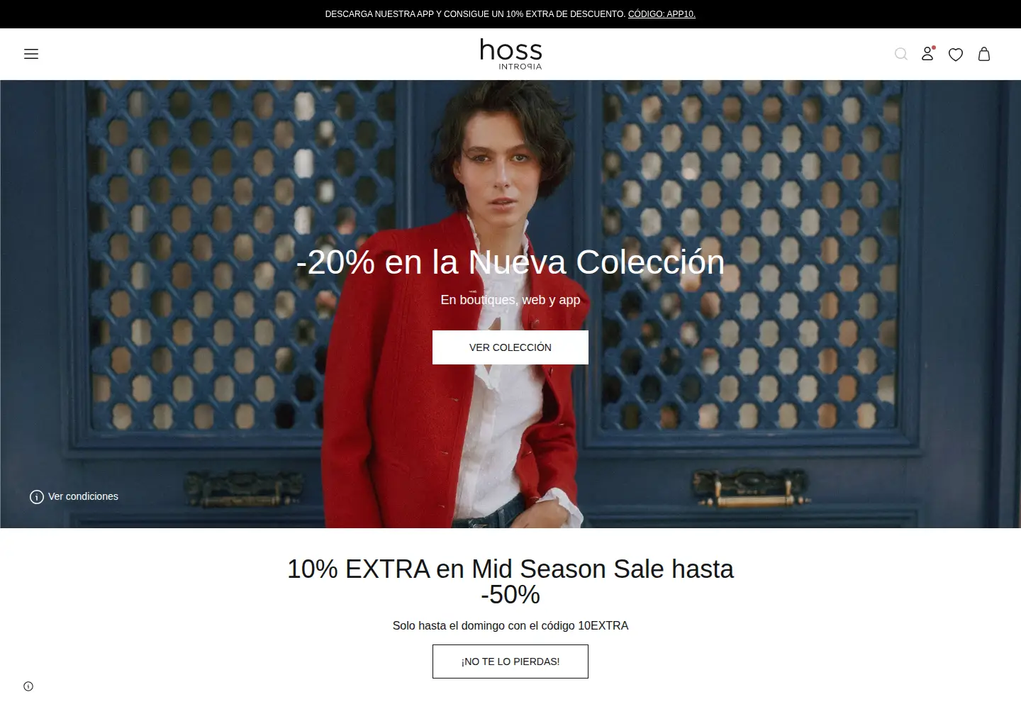Screenshot of hossintropia.com