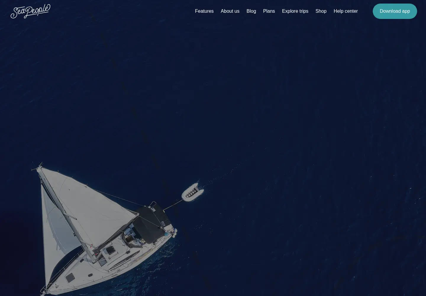 Screenshot of seapeopleapp.com