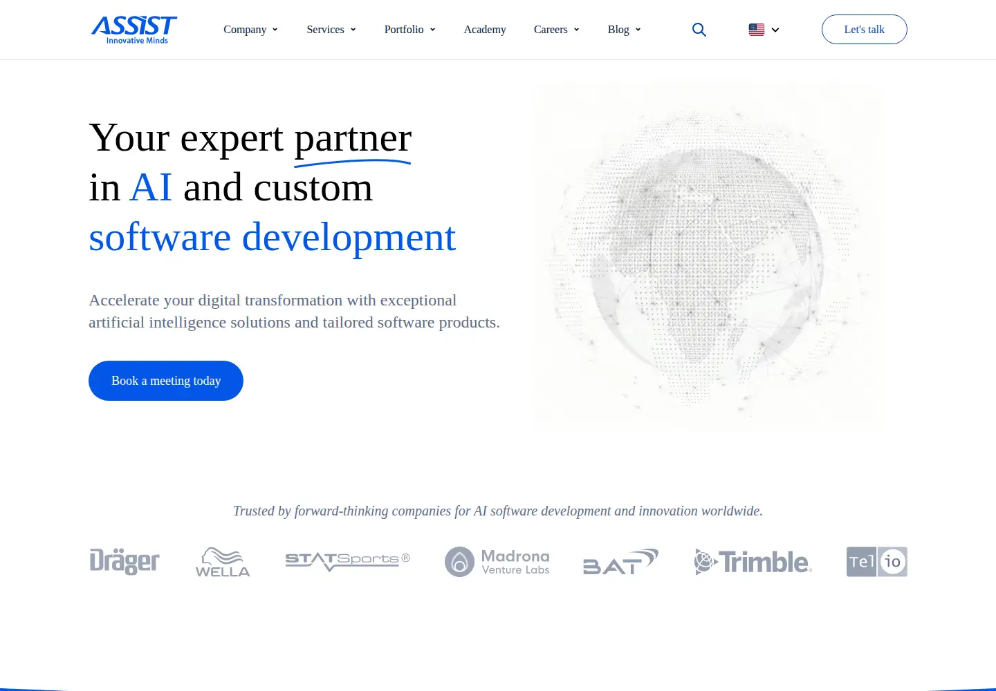 Screenshot of assist-software.net