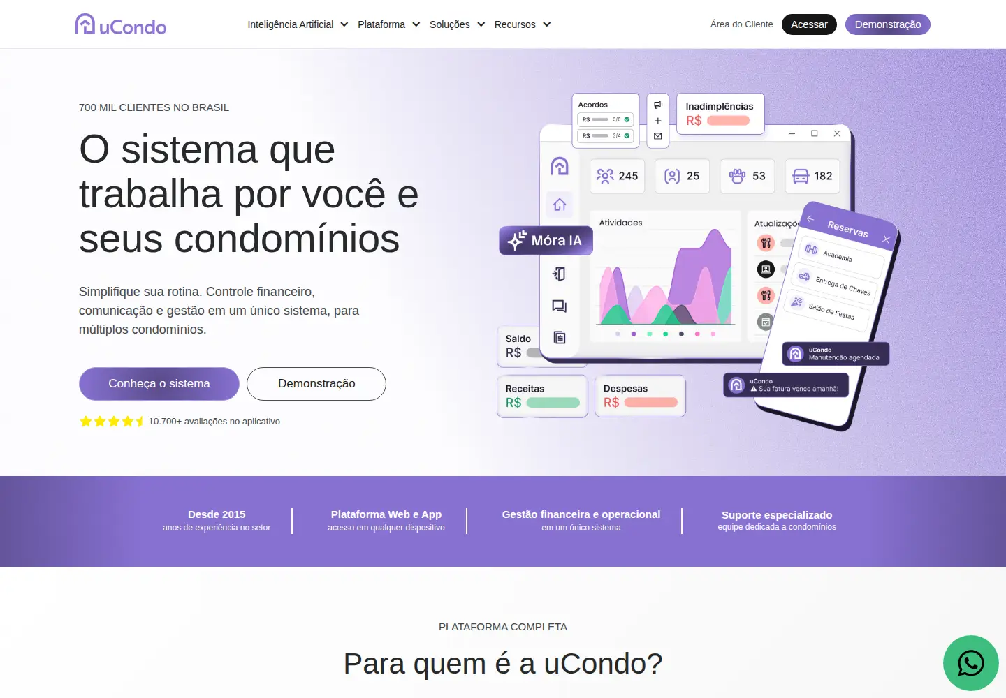 Screenshot of ucondo.com.br