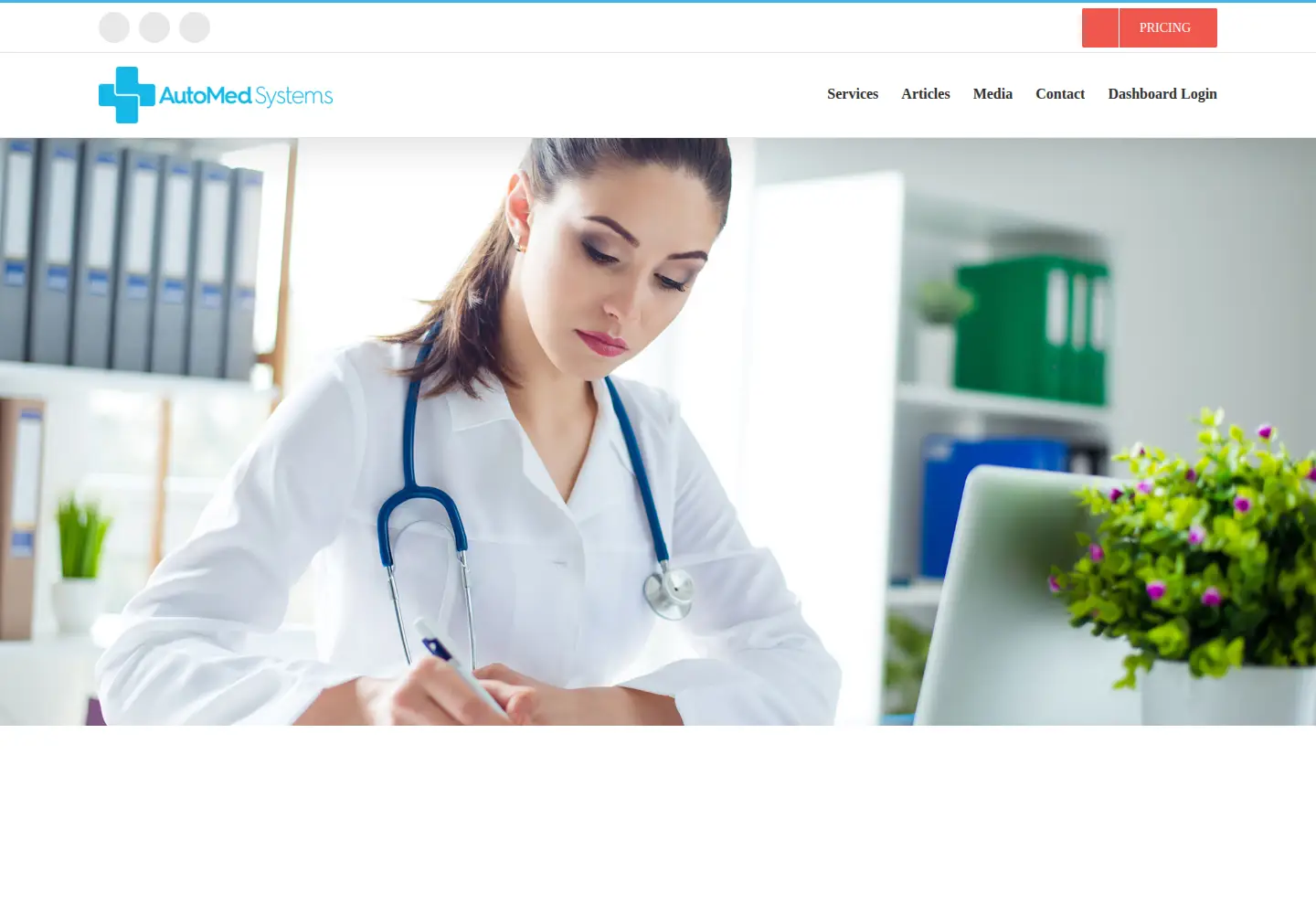 Screenshot of automedsystems.com.au