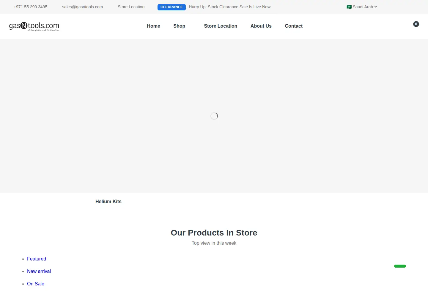 Screenshot of gasntools.com