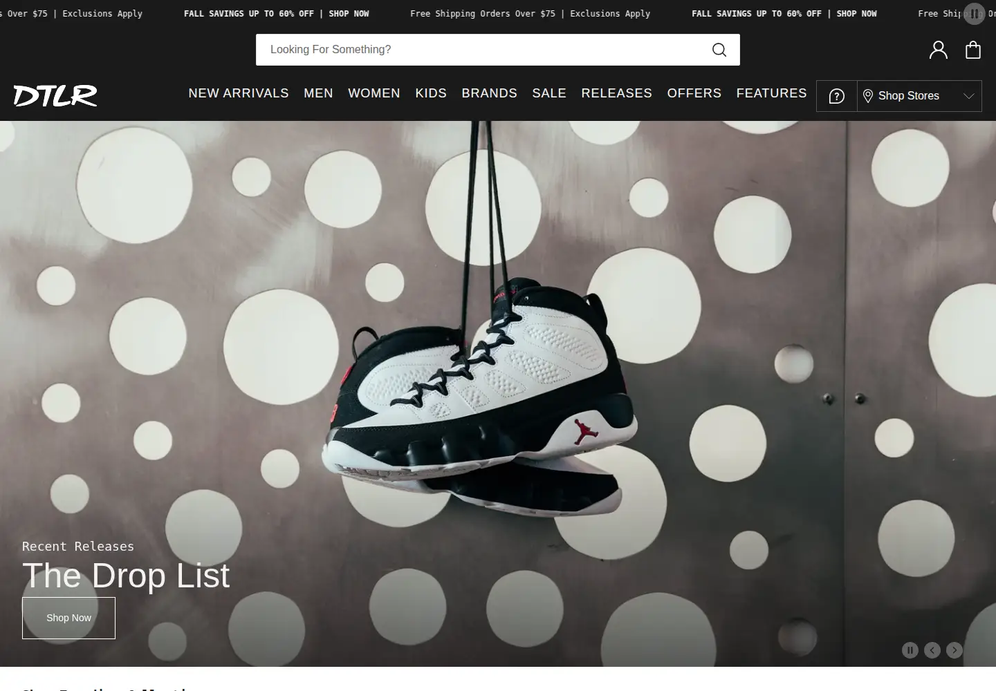 Screenshot of dtlr.com