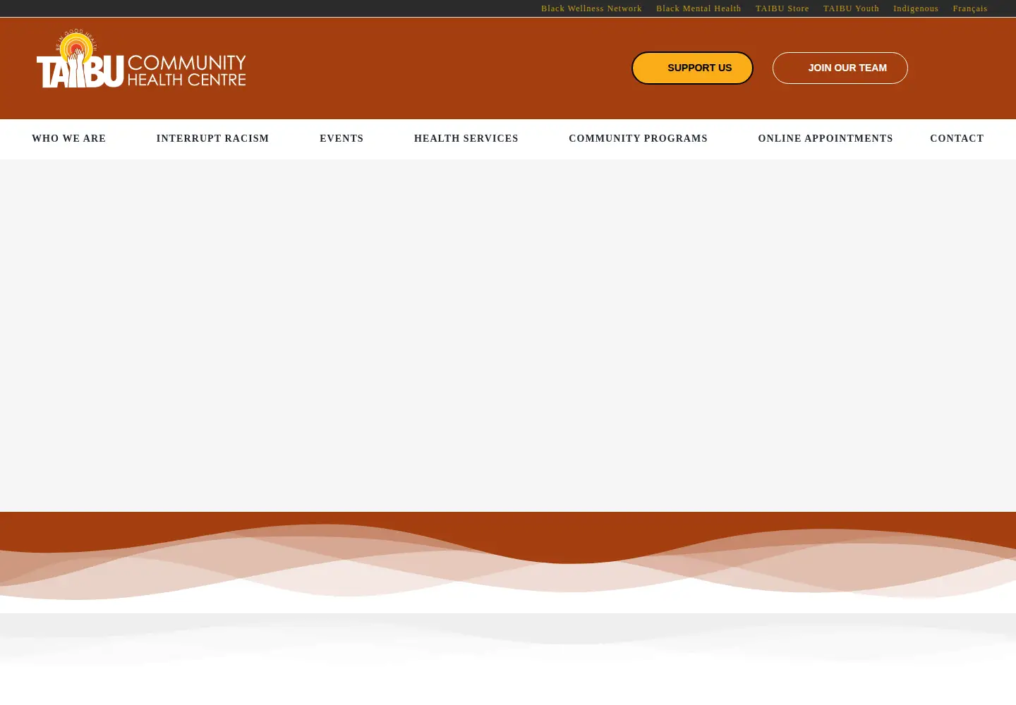 Screenshot of taibuchc.ca