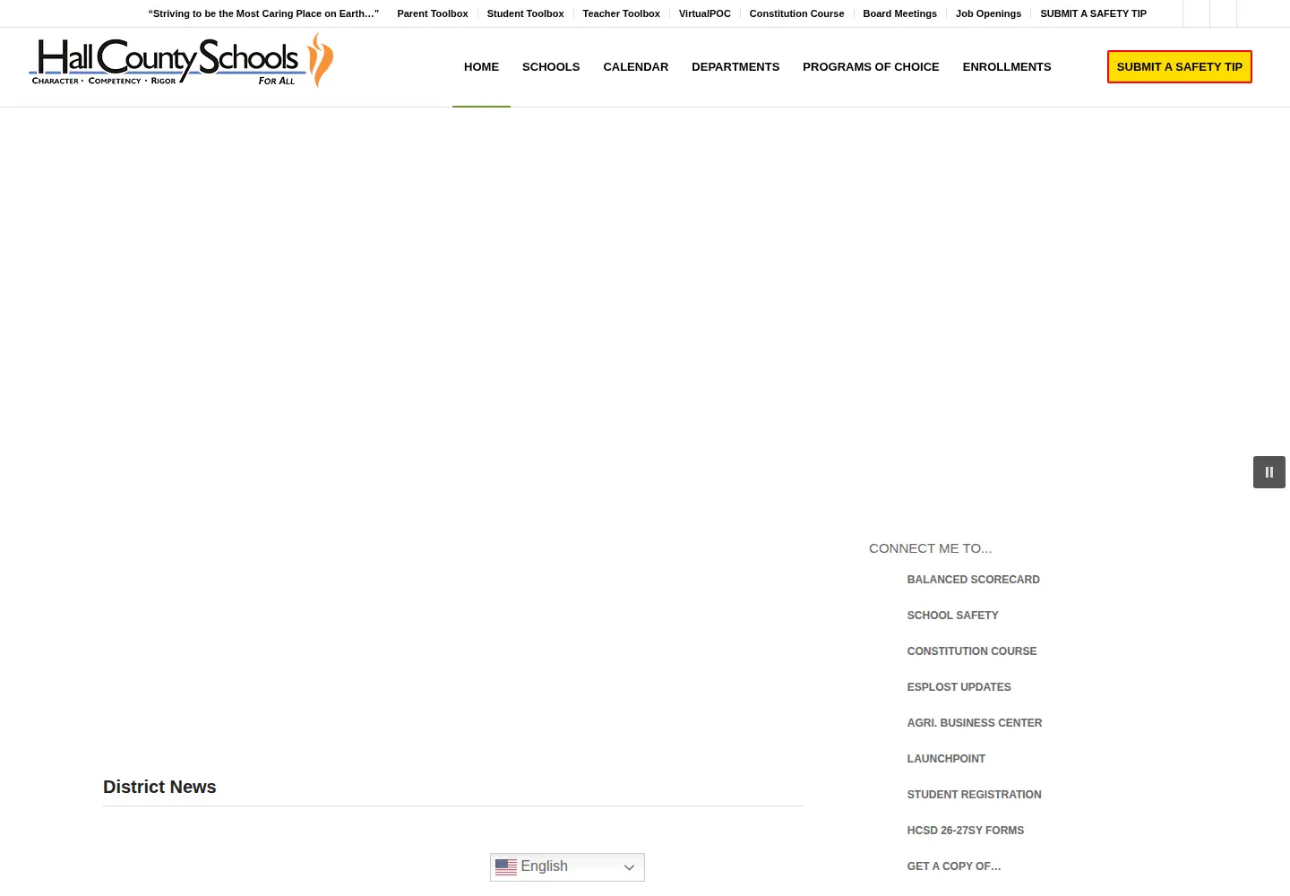 Screenshot of hallco.org