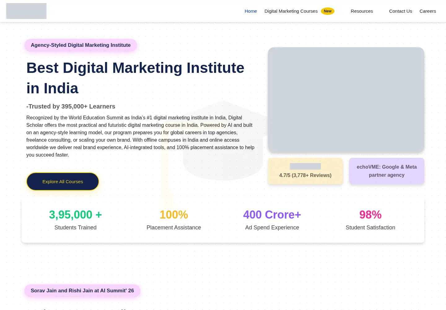 Screenshot of digitalscholar.in
