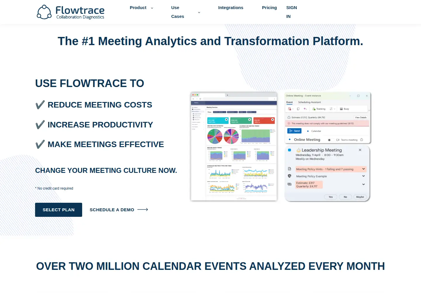 Screenshot of flowtrace.co