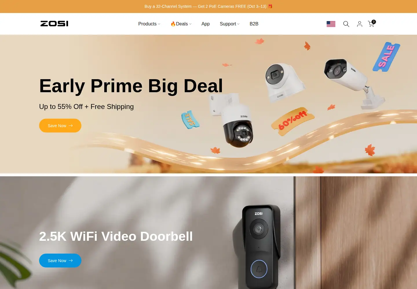 Screenshot of zositech.com