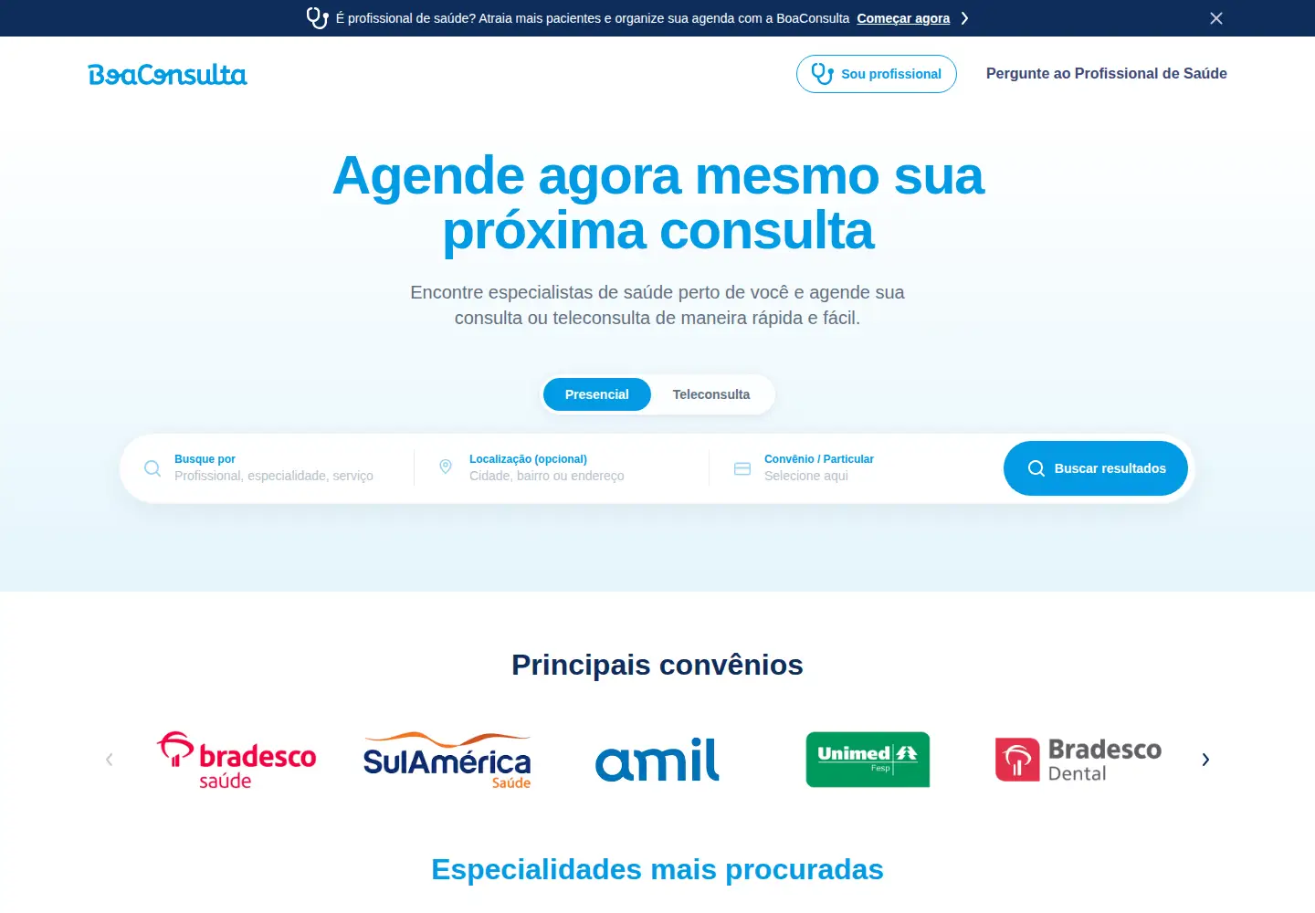 Screenshot of boaconsulta.com