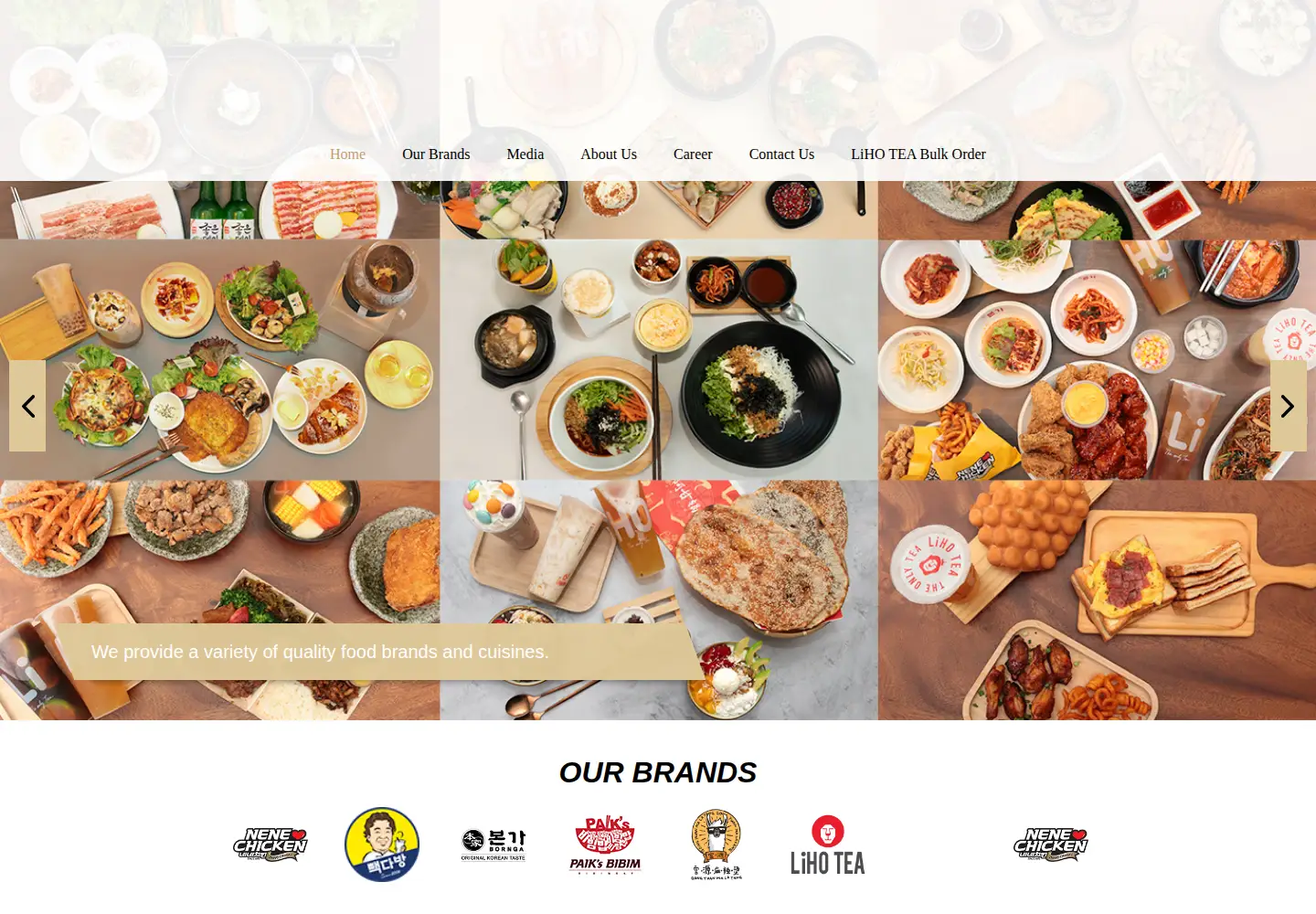 Screenshot of royaltgroup.com
