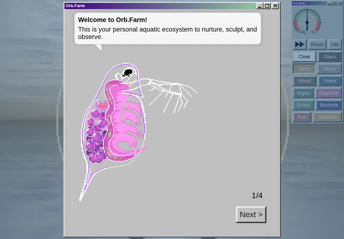 Screenshot of orb.farm