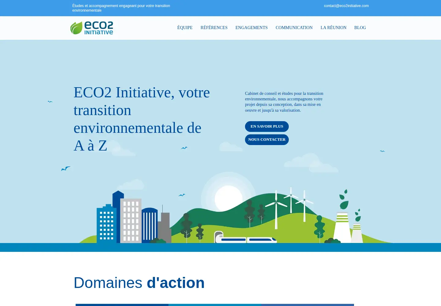 Screenshot of eco2initiative.com