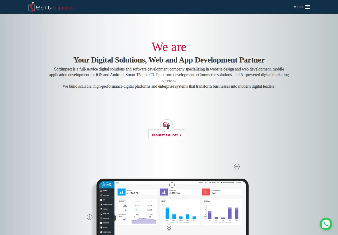 Screenshot of softimpact.net