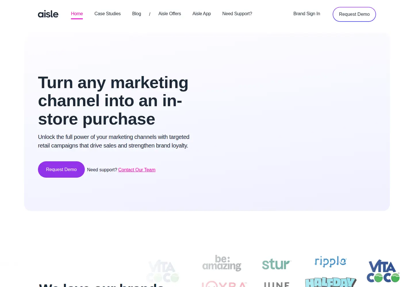 Screenshot of gotoaisle.com