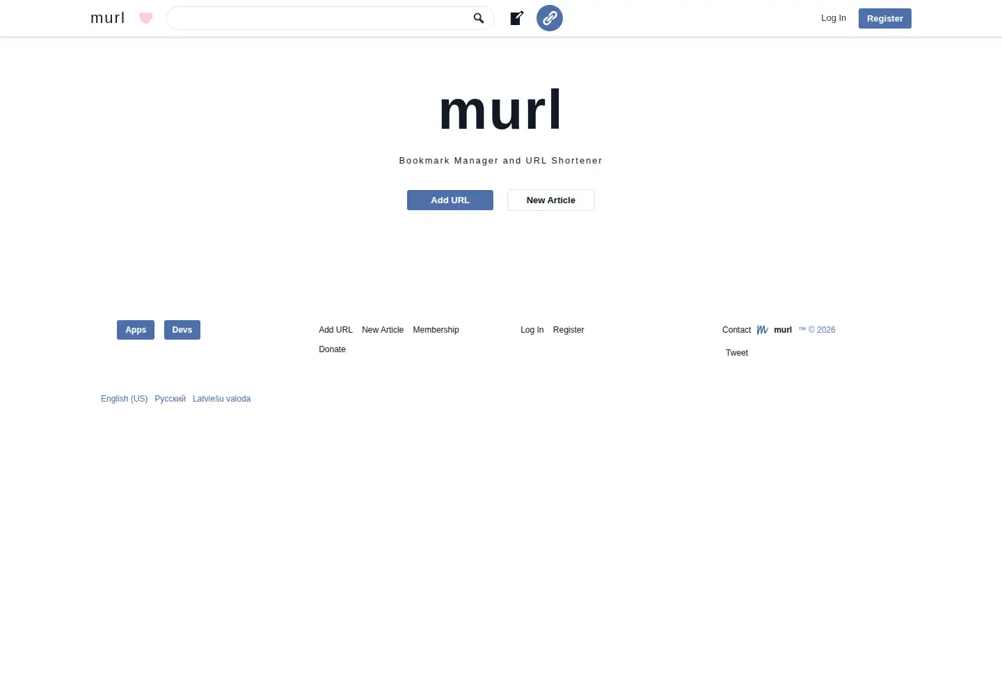Screenshot of murl.com