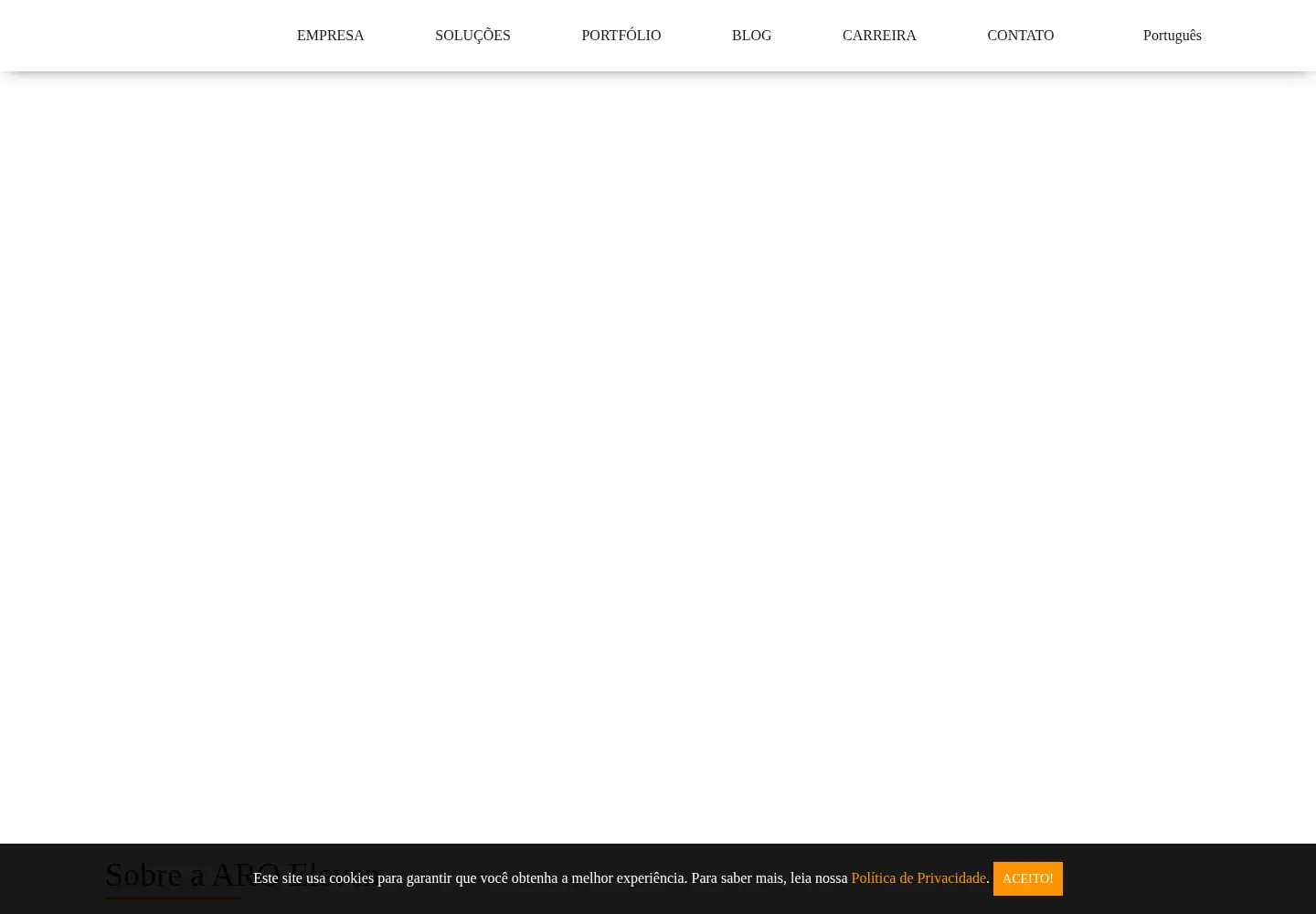 Screenshot of aroeleven.com.br