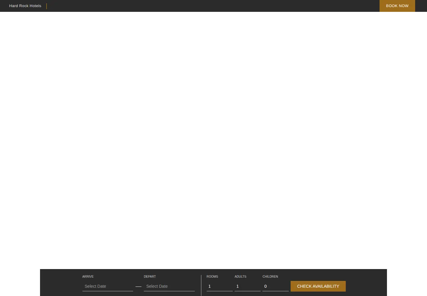 Captured homepage of hrhcbiloxi.com in the current scan