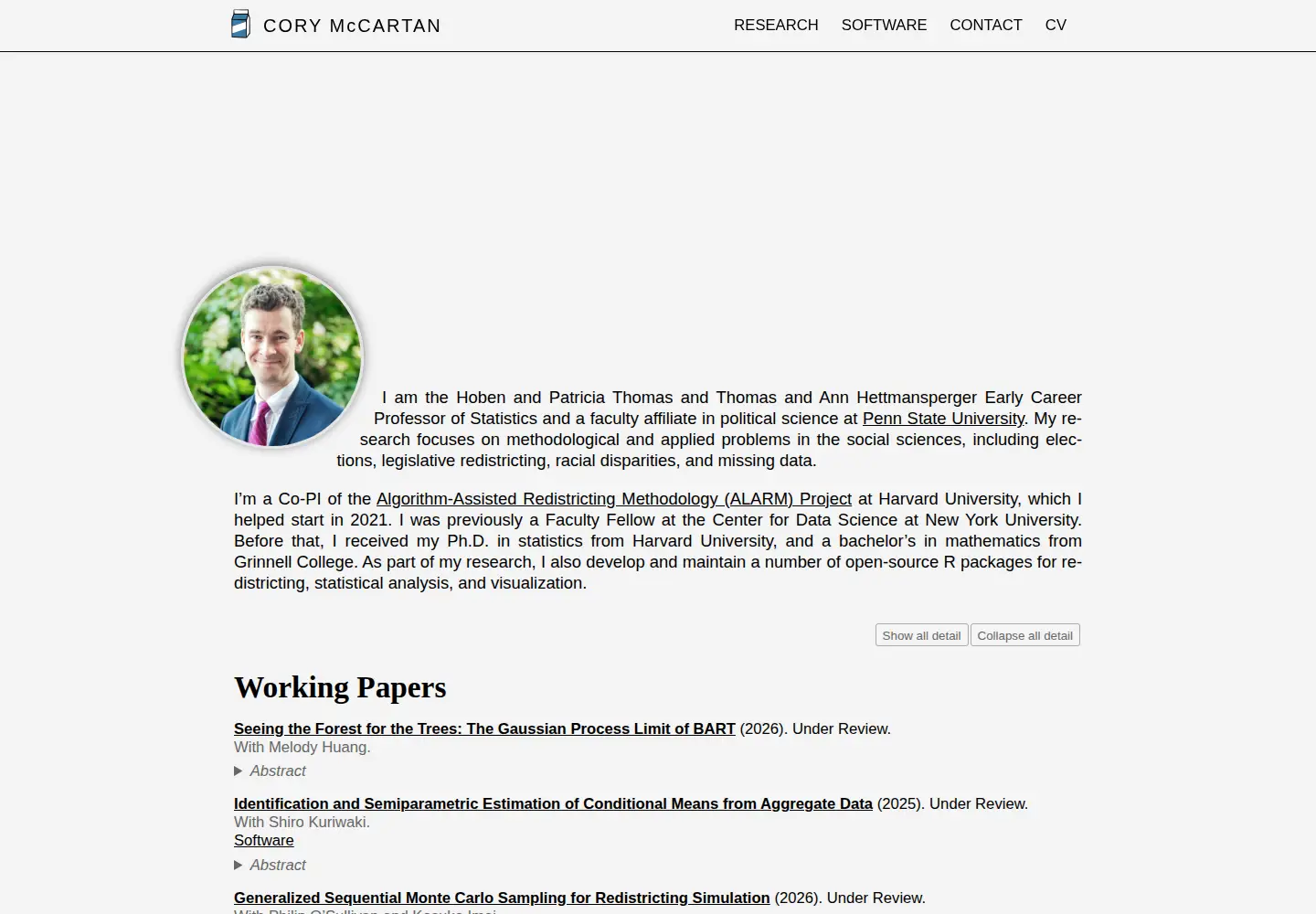 Screenshot of corymccartan.com