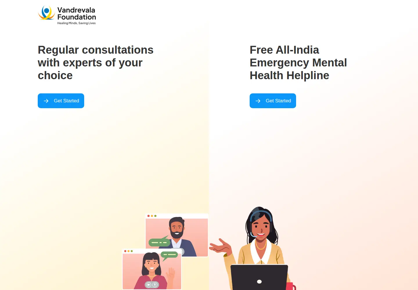 Screenshot of vandrevalafoundation.com