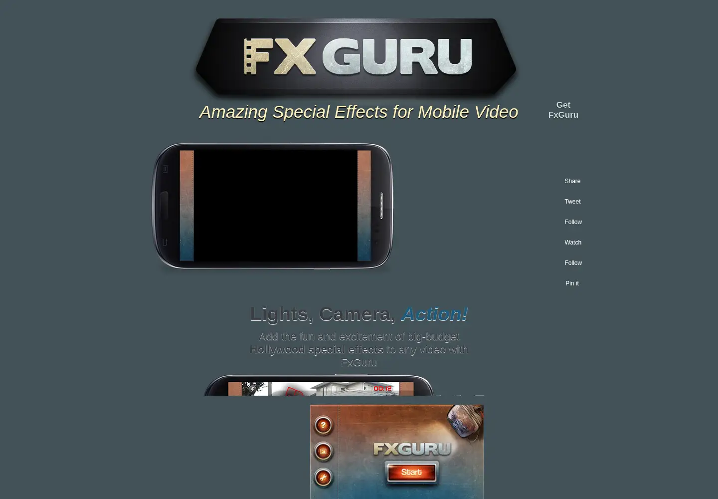 Screenshot of fxguruapp.com