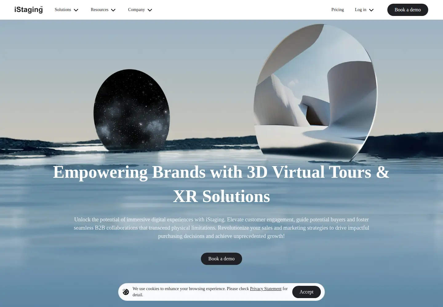 Screenshot of istaging.com