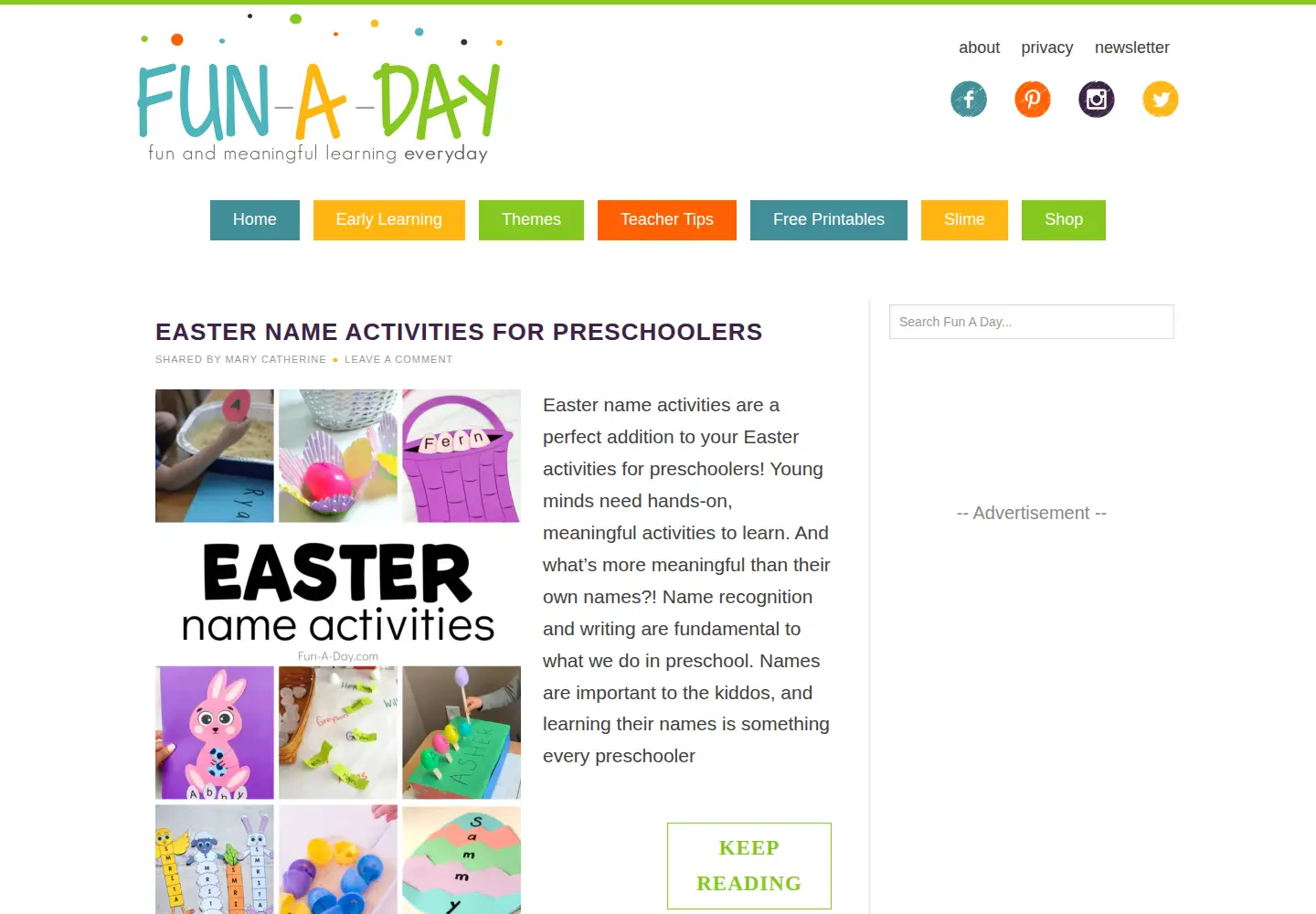 Screenshot of fun-a-day.com