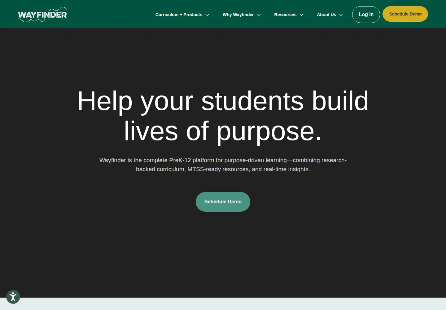 Screenshot of withwayfinder.com