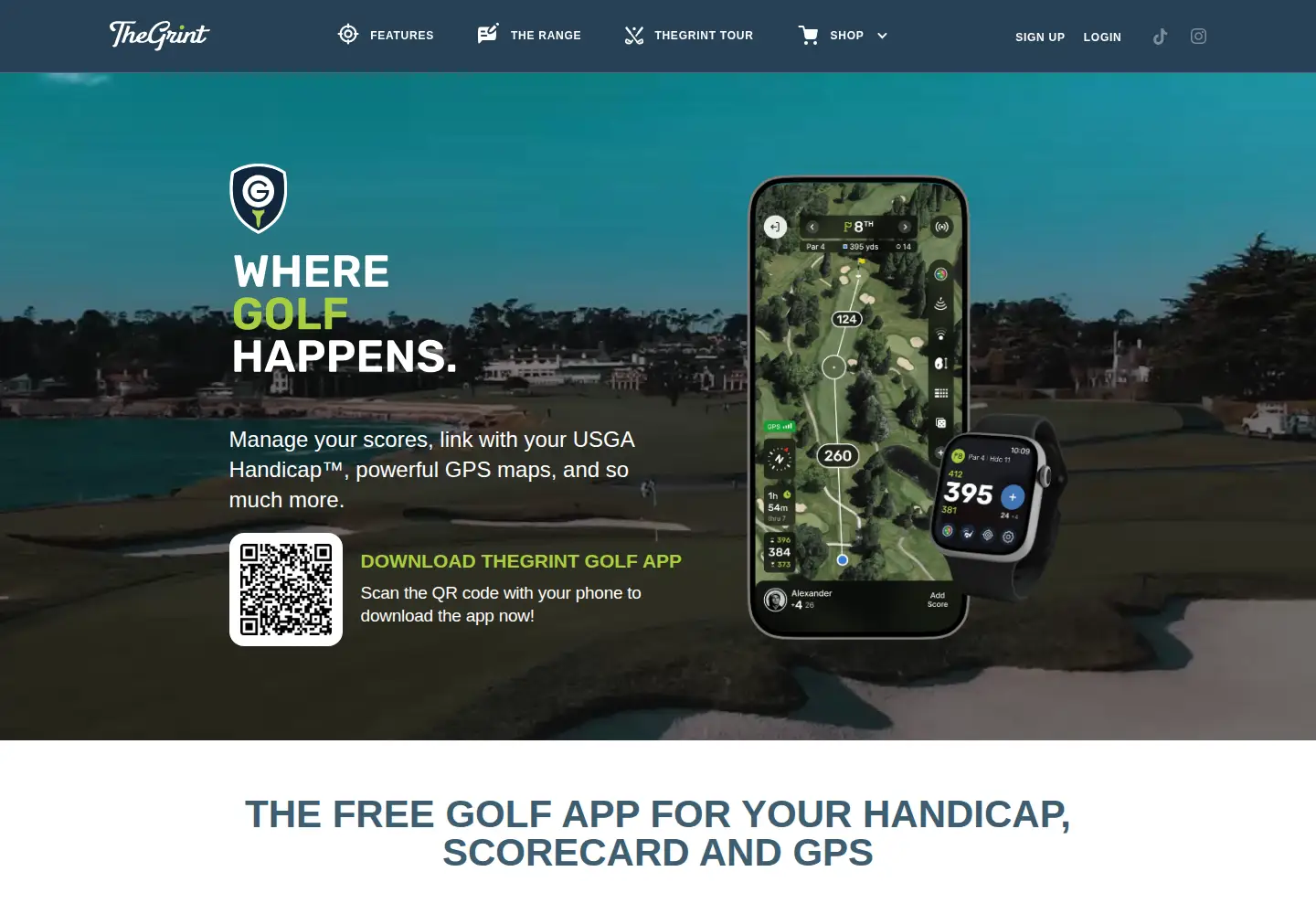 Screenshot of thegrint.com