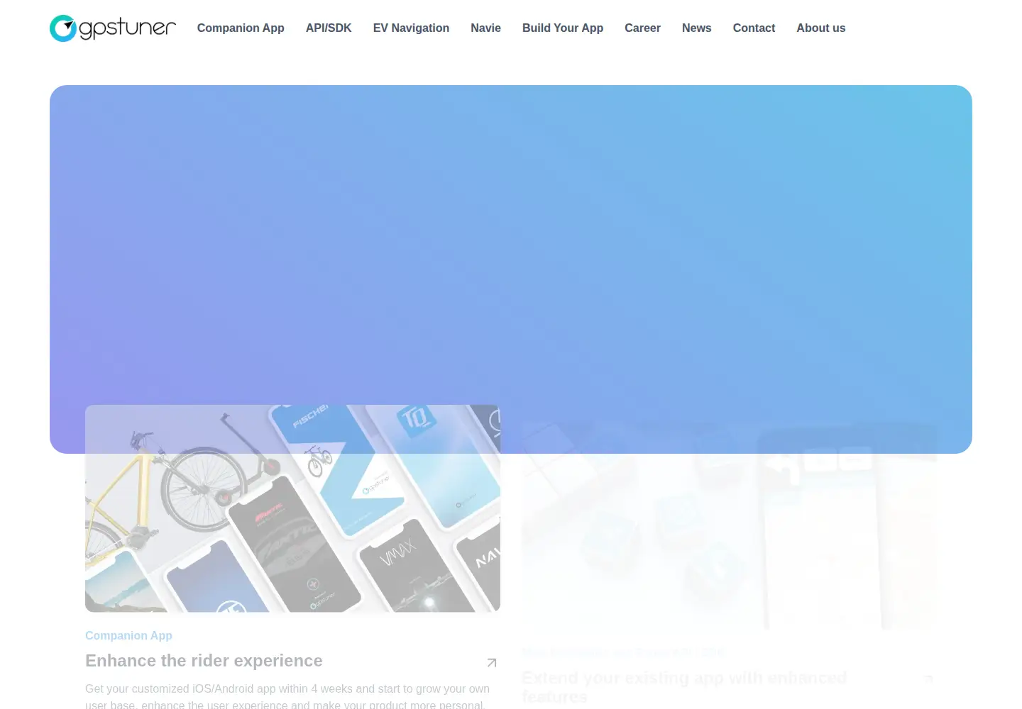 Screenshot of gpstuner.com