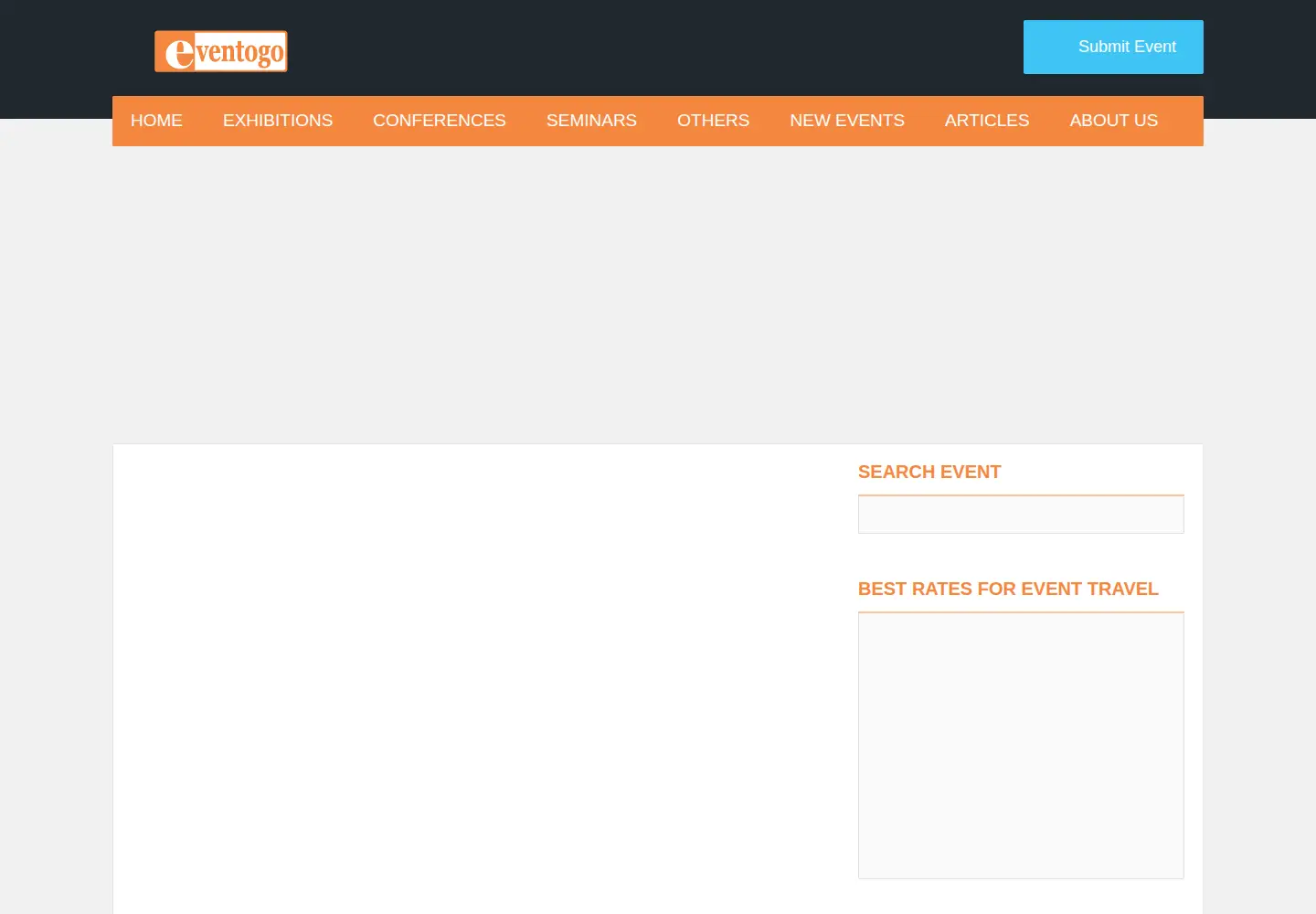 Screenshot of eventogo.com