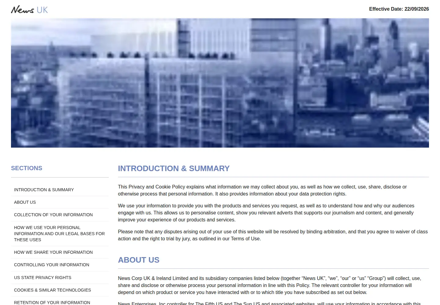 Screenshot of newsprivacy.co.uk