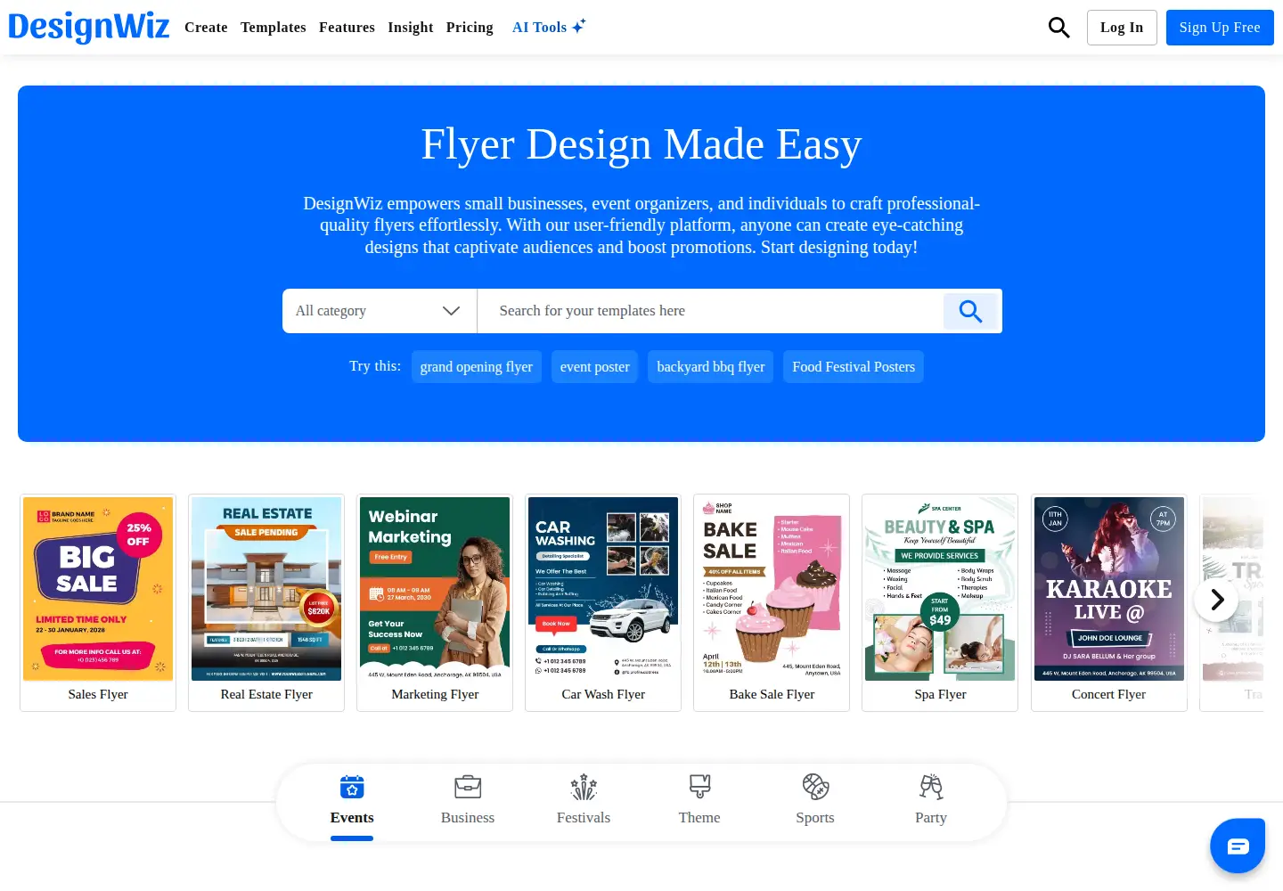 Captured homepage of designwiz.com in the current scan