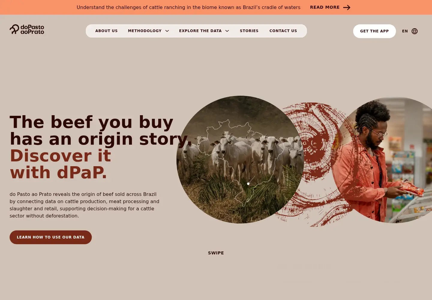 Screenshot of dopastoaoprato.com.br
