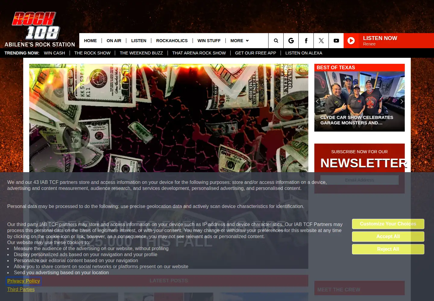 Screenshot of keyj.com