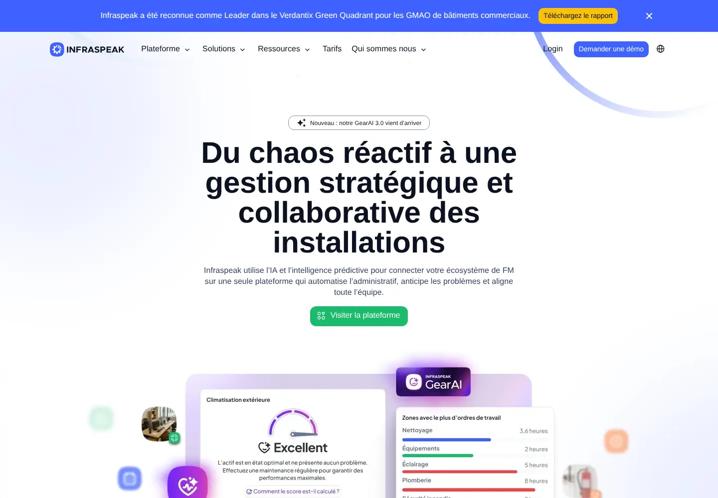Screenshot of infraspeak.com