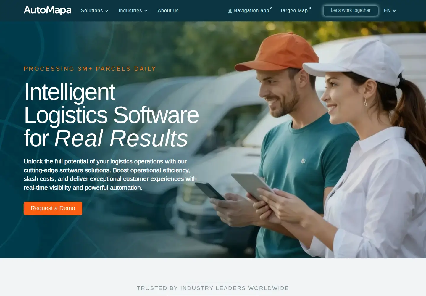 Screenshot of automapa.pl