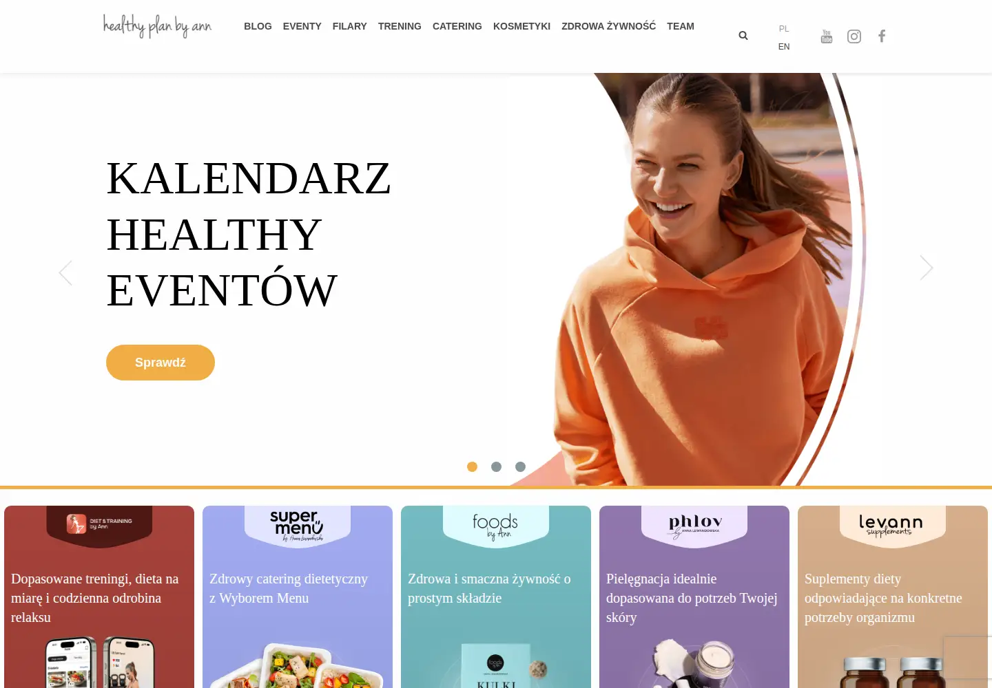 Captured homepage of hpba.pl in the current scan