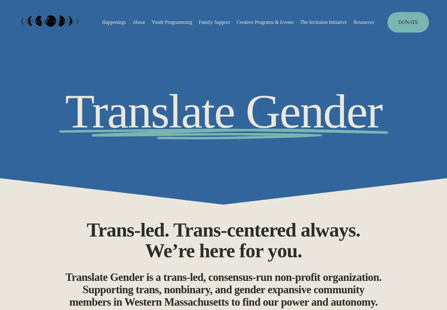 Screenshot of translategender.org