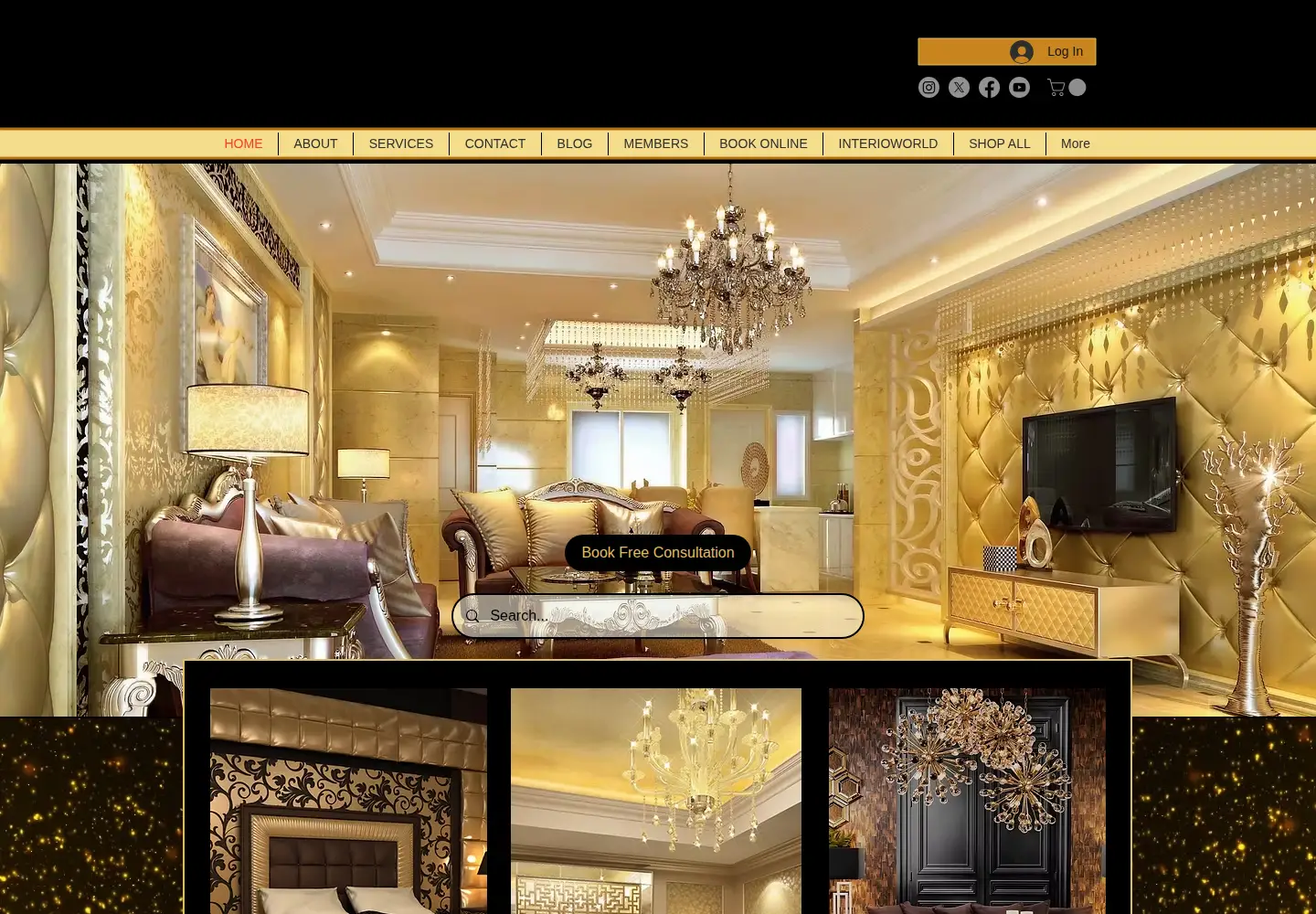 Captured homepage of lidinterior.com in the current scan
