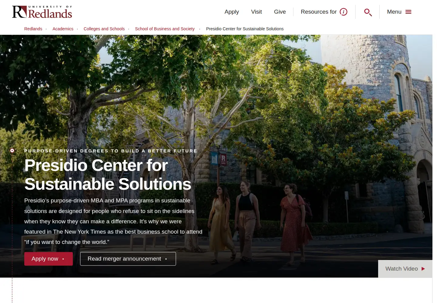 Screenshot of presidio.edu