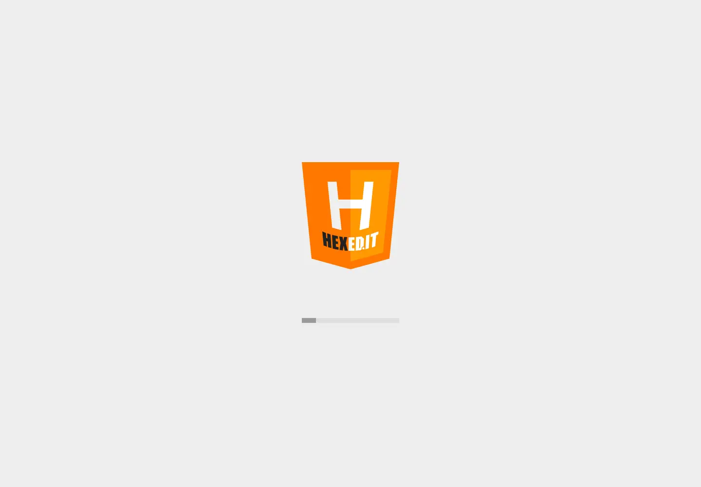 Screenshot of hexed.it