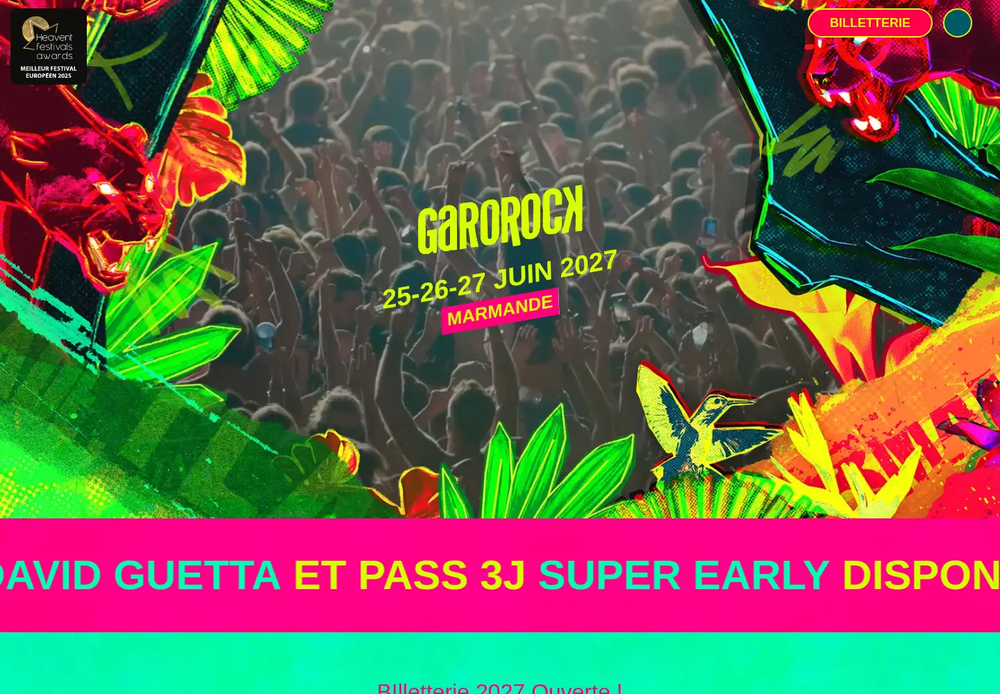 Screenshot of garorock.com