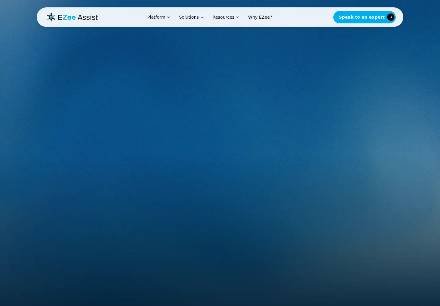 Screenshot of ezeeassist.com