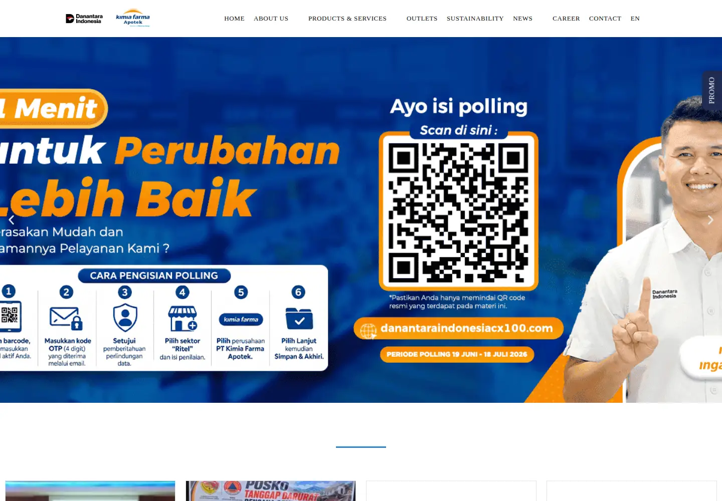 Captured homepage of kimiafarmaapotek.co.id in the current scan