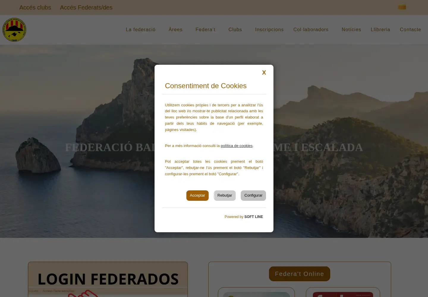 Screenshot of fbmweb.com
